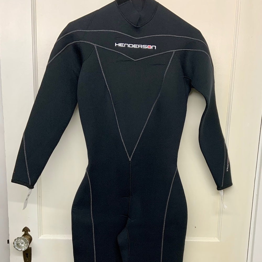 Henderson Thermoprene 3mm Women's Jumpsuit, Back Zip 6 Tall Black